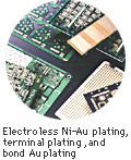 Electroless Ni Au 도금, 끝 도금 및 노예 Au 도금